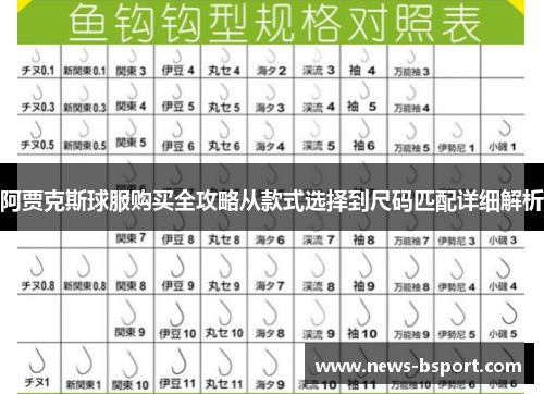 阿贾克斯球服购买全攻略从款式选择到尺码匹配详细解析